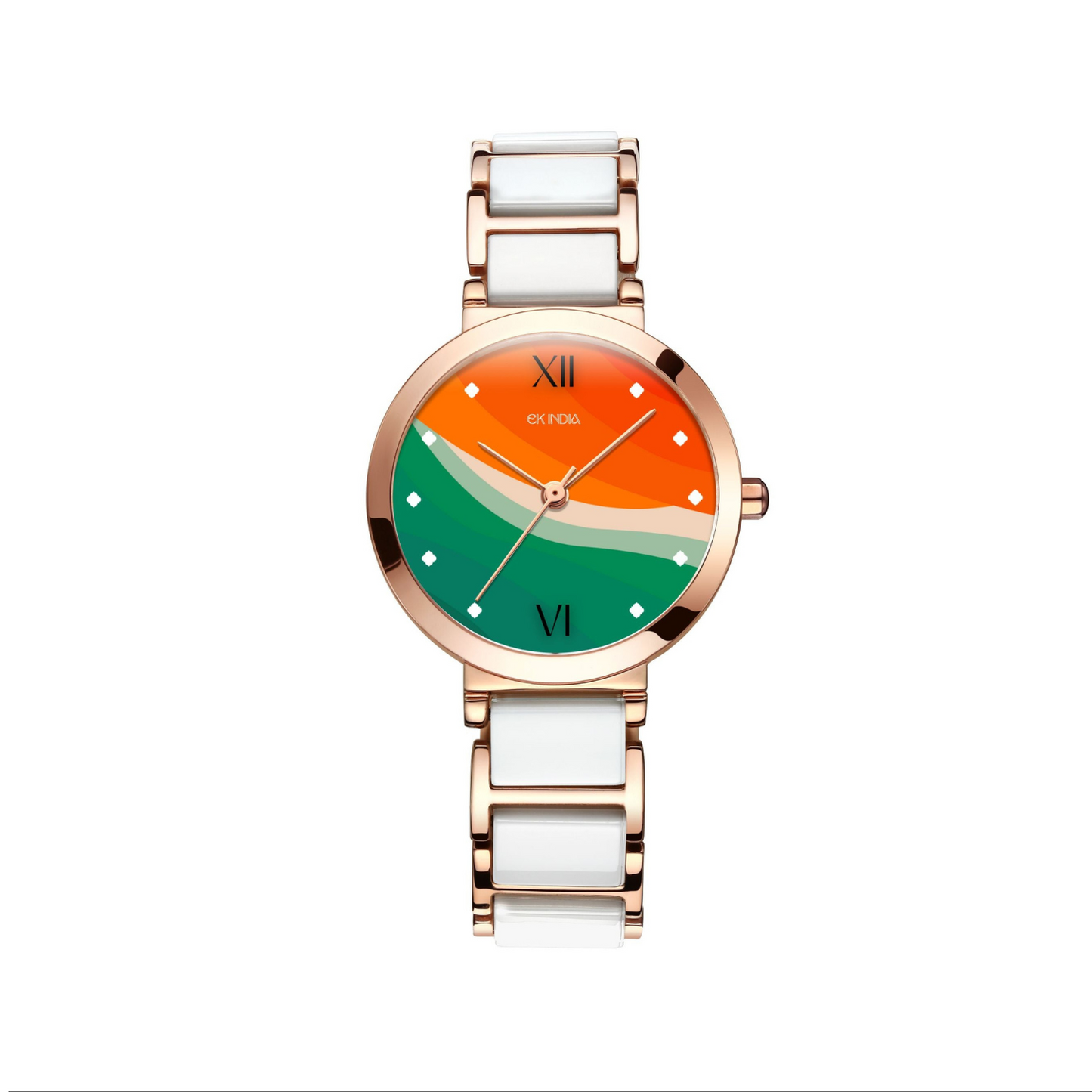 Women Tricolour Watch